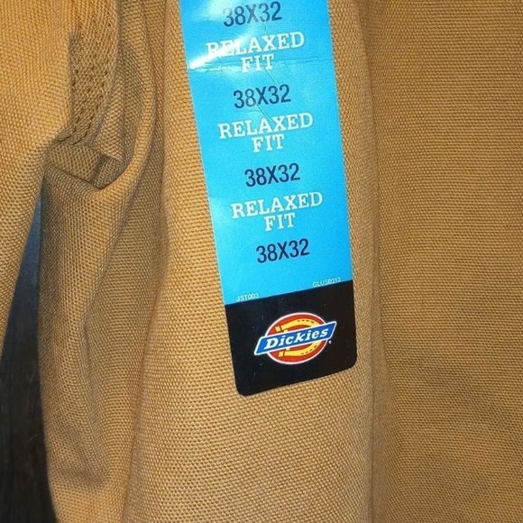 NWT - Dickies Brown Jeans - Size. 38x32 - Picture 7 of 10